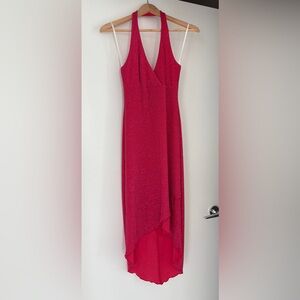 Sparkle Halter High-Low Dress size 7/8
